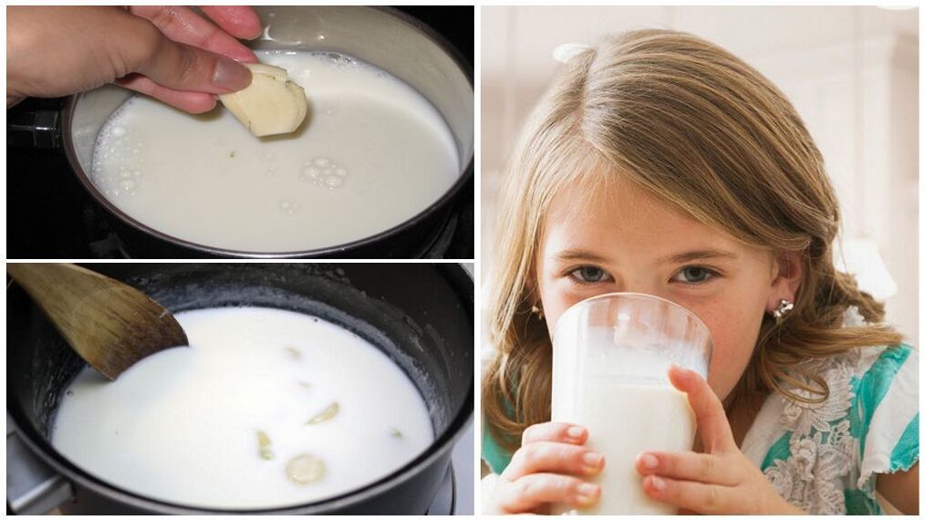 sour milk against parasites