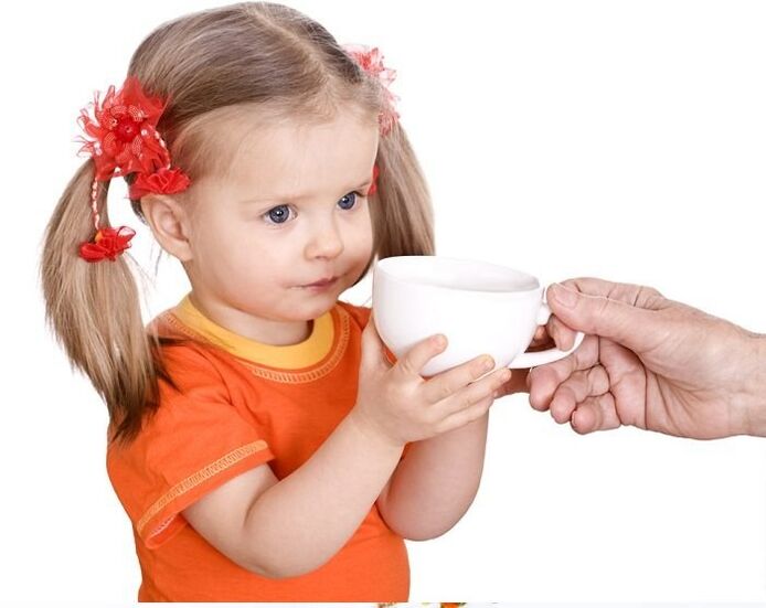 Treatment of parasitic children