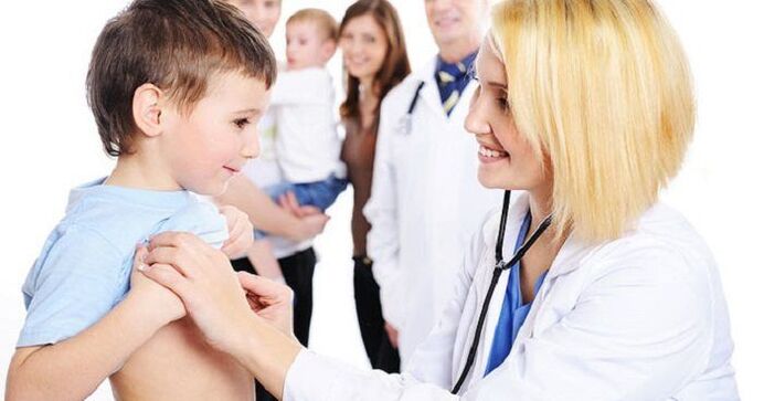 worm treatment at the doctor